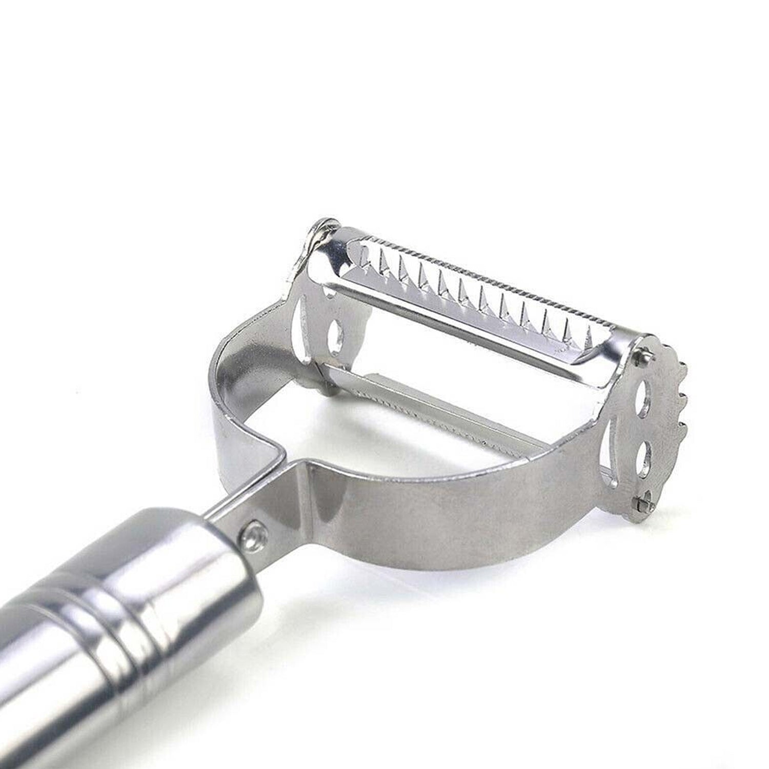 5505 Multi-Function 2 in 1 Potato Peeler and Julienne Cutter, Stainless Steel Potato Peeler, grated Carrot, grated, Suitable for Peeling and shredding Fruit and Vegetables Kitchen Accessories (1 Pc) 5505 Multi-Function 2 in 1 Potato Peeler and Julienne Cutter, Stainless Steel Potato Peeler, grated Carrot, grated, Suitable for Peeling and shredding Fruit and Vegetables Kitchen Accessories (1 Pc)